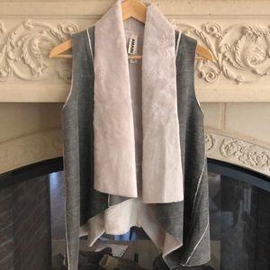 Anthropology vegan vest made by Amadi.